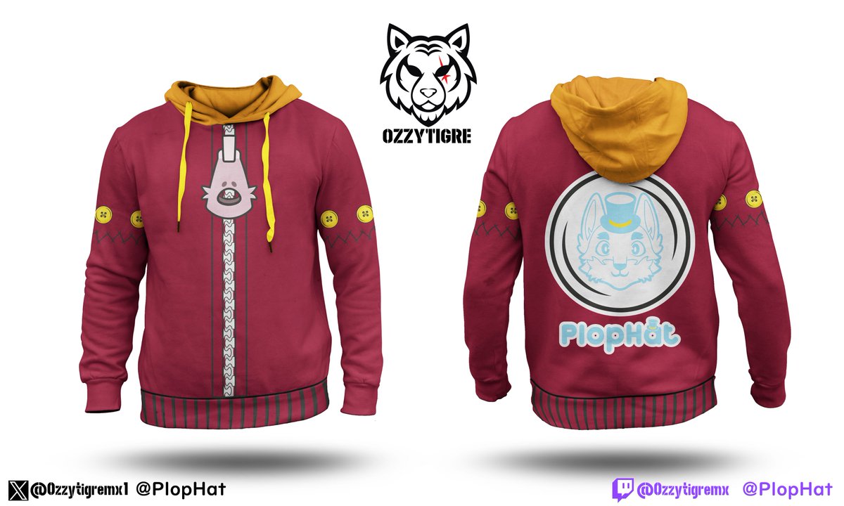 Ozzytigremx1's tweet photo. 🌟 ¡Estamos emocionadísimos! Pronto tendremos a la venta la sudadera Plophat 🧥 ¡Ayúdanos a difundir este proyecto para hacerlo realidad! 🚀 Envíame @Ozzytigremx1  un mensaje si estás interesado. y siguenos en @PlopHatArt para estar al tanto de más productos que vendrán.¡Gracias! https://t.co/4F7yDXjsOb
