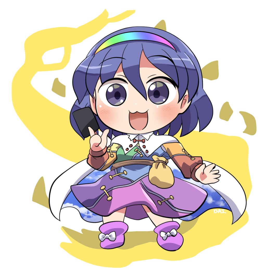 天弓千亦 「ちまたん #おは東方」|六合ダイスケ@春例大祭う