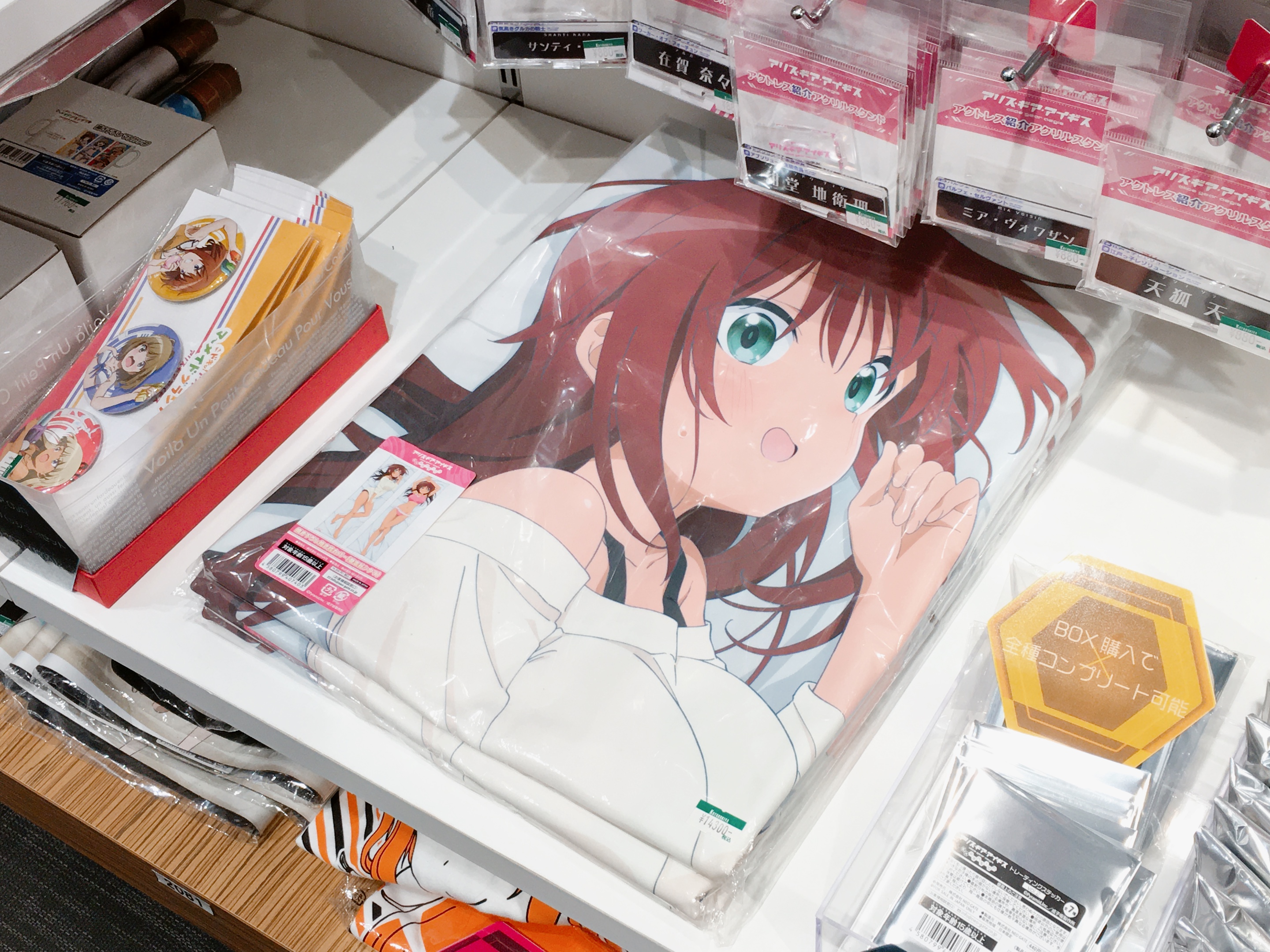 NEO GATE 描き下ろし抱き枕カバー 兼志谷シタラ　　アリス・ギア・アイギス TVアニメ『アリス・ギア・アイギス Expansion』各種商品が