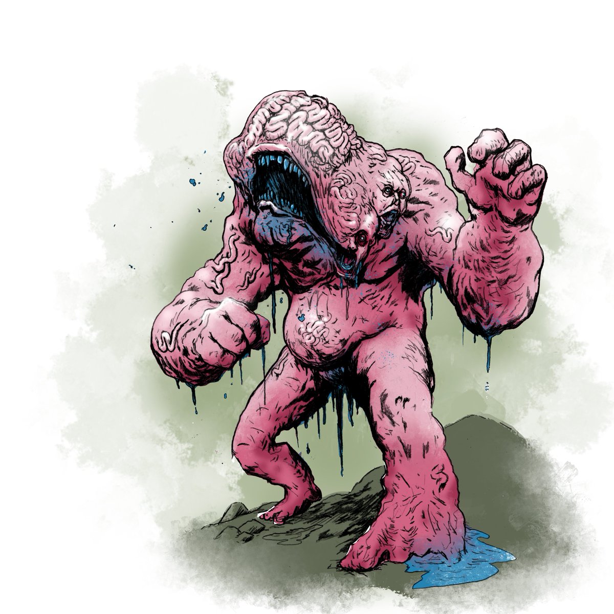 .<a href="/BtHDnD/">¡¡¡Better Than Heroes!!!</a> goes live on Twitch in just a few. Come fight some big ol' brain boys with us. They look like this.