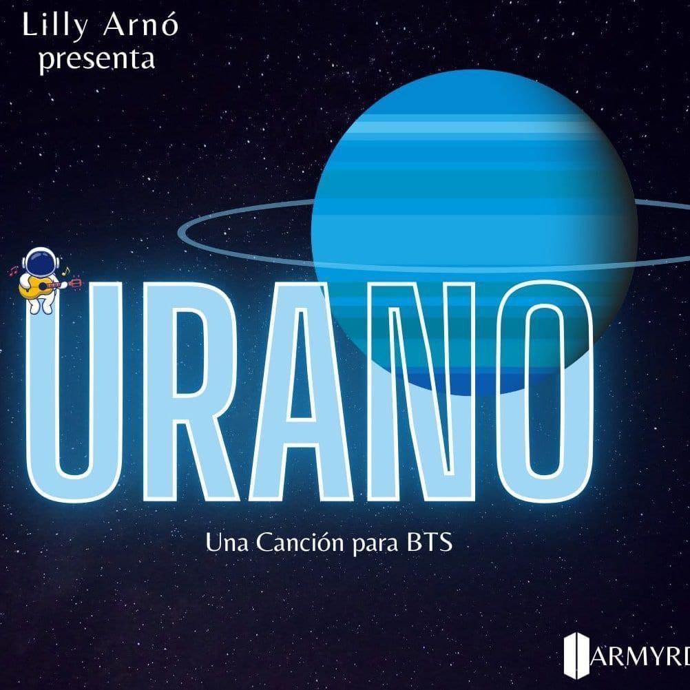 _belhj_'s tweet photo. 💜Una ARMY ha pedido ayuda en su proyecto, es una canción que se la dedicó a BTS, está en español. Por si quieren apoyar les dejo las redes sociales, si les gusta pueden compartir 💗

— Pueden escuchar ''URANO' de Lily Arnó en las plataformas digitales de música. + https://t.co/YRyAlwxMMS