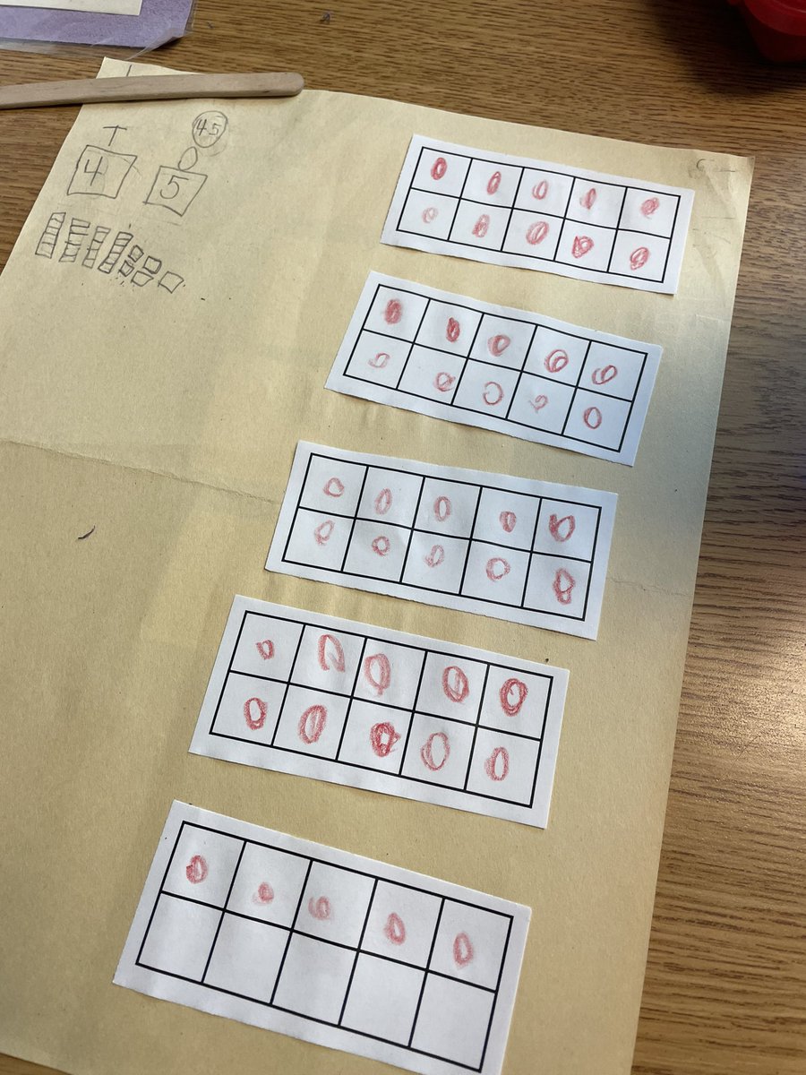 TBaseball15's tweet image. Building numbers #firstgrademath #fmg