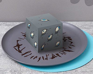 Gojo Satoru - Prison Realm Tiramisu dari Jujutsu Kaisen Cafe