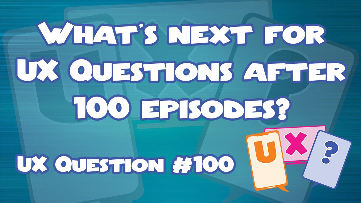 UX Questions tweet media