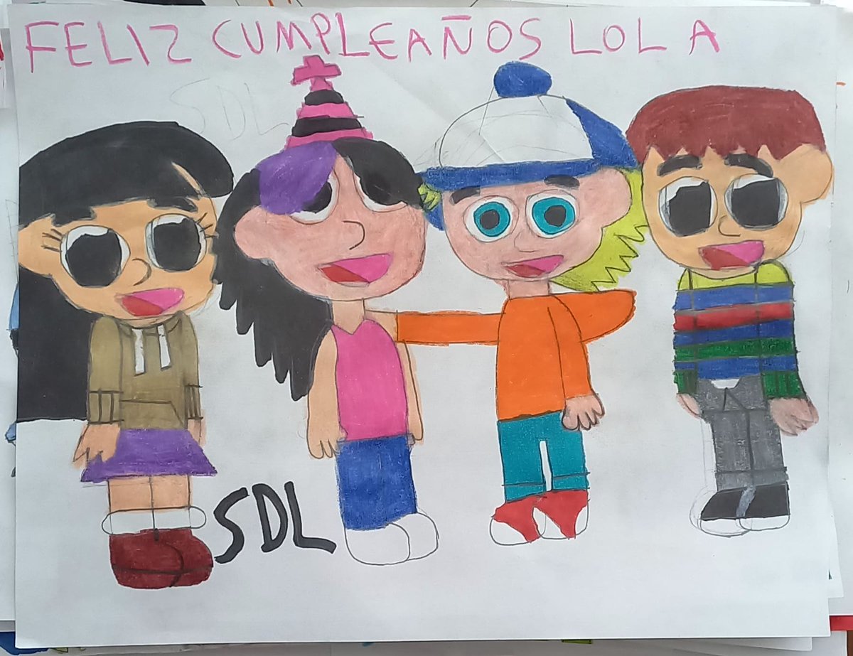 Feliz cumpleaños Lola. #RafaTromin #Jade #Rafa #Lola #Jade #Nigel #OriginalCharacter #OriginalCharacters #Oc #Ocs @leonard0mel @sandraluci38378 #XDBRU #RafaTrominFanart #JadeFanart #LeonardoSamuelMelo #GumbalZim #OriginalStyle #October2nd @Camelo2017  #FelizCumpleañosLola