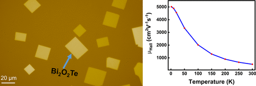 bhkenlo's tweet photo. Controllable Chemical Vapor Deposition Growth of High-Mobility Bi2O2Te Nanosheets | Inorganic Chemistry https://t.co/YW0aEJKmf7 Lu and co-workers @InorgChem #bismuth #oxychalcogenides #Bi2O2X #single_crystal #CVD #NSs #electronic_devices https://t.co/r5WUfaXfq2