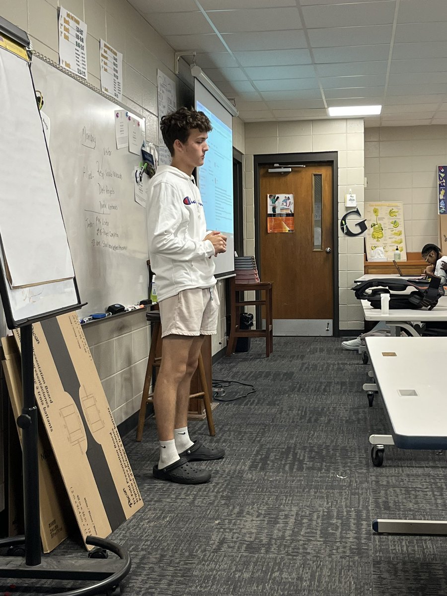 Guest speakers are even better when they come from within the building. Thanks Corbin for telling your story. #ouRHouse @BivinsMiller <a href="/TJoyRoberts1/">T.Joy Roberts</a> <a href="/PatrickMeans19/">Patrick Means</a>