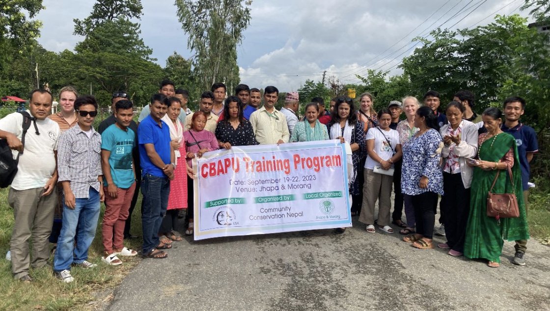 ComConsInc's tweet photo. We are excited to announce the creation of two new district-level antipoaching groups in our community wildlife corridor in southeastern Nepal. 

We need your donation to fund this important work: https://t.co/ssdkAyS5EI https://t.co/H4lIHprs70