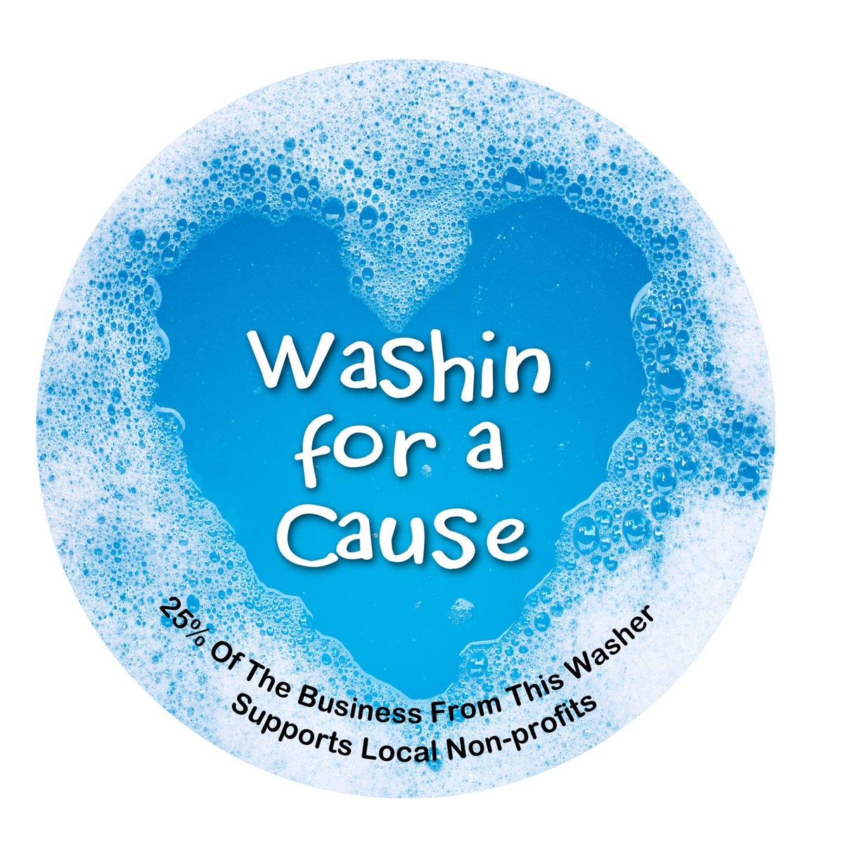 KenBarrettHQ's tweet photo. I run a quarterly non-profit promotion at my Laundromats. 
Washin For A Cause. 

This was inspired by Tom Rhodes in FL  and his Community Washer program. 

We work with a different, local non-profit every quarter. 

One washer and one dryer at each of our locations is labeled for the program. 

We donate 25% of the Gross Income of these machines to the non-profit. 

They also get about 90% of our local radio spots, sometimes an on-air interview, flyers in the store and videos on the store TV’s. 

https://t.co/DwGPG4ZIn9