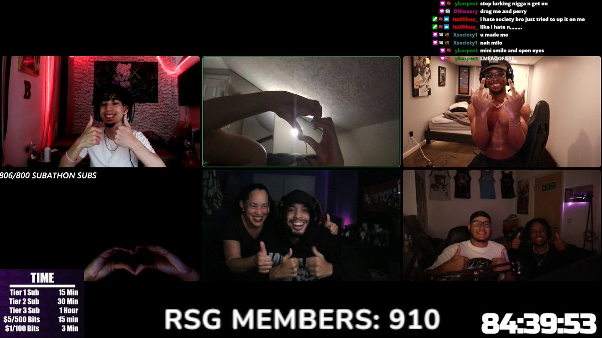 900 TOTAL SUBS OMGGG!!!! RSG4L<3