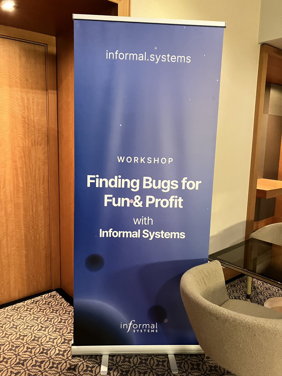 Rico Chen (@ricochenninja) on Twitter photo Probably the most hardcore workshop in <a href="/CosmoverseHQ/">Cosmoverse | Cosmos Conference</a> 🤣
Thx <a href="/informalinc/">Informal Systems 🌱</a> Probably the most hardcore workshop in <a href="/CosmoverseHQ/">Cosmoverse | Cosmos Conference</a> 🤣
Thx <a href="/informalinc/">Informal Systems 🌱</a>