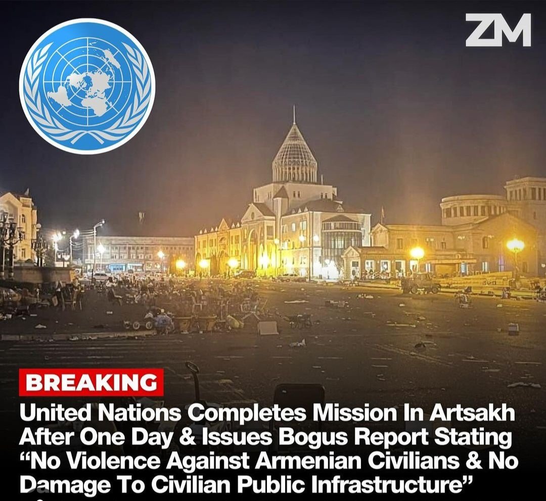 I think that it's the right time to say goodbye to <a href="/UN/">United Nations</a> .
Yesterday there were loud words about help.
It turned out that the weight of this assistance = $50 for each person.
How much are you worth dear UN?
#Artsakh #StopArmenianGenocide2023 #SanctionAzerbaijan