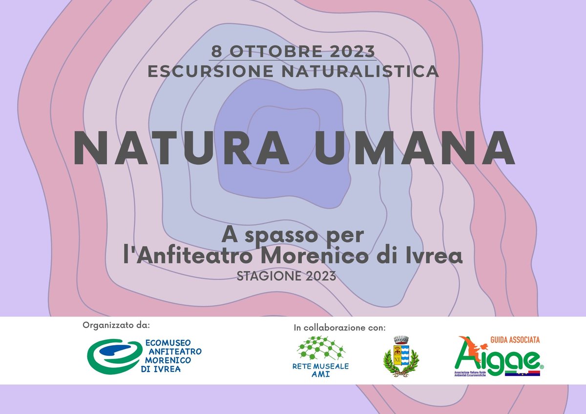 Domenica 8/10 in programma l'escursione 🚶 naturalistica🌳 NATURA UMANA a Carema.  
👉Prenotazione obbligatoria tinyurl.com/pswc4br2 #visitpiemonte #visitcanavese #trekking #natura #escursioni #wilderness #holiday #turismo