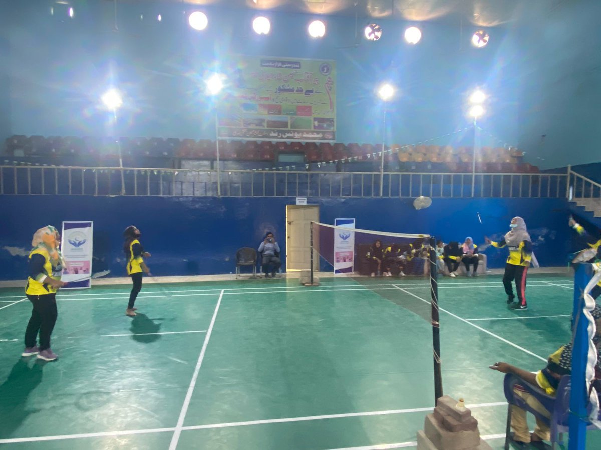 NewHopeFdnPK's tweet photo. New Hope Foundation organized Badminton tournament of young girls of district Mirpurkhas, girls from different areas were participated. The prime objective to empower to showcase their skills &amp; talents, encouraging their development in the sport.
#womenempowermentevent
#nhfsports https://t.co/8XptyeMmYF
