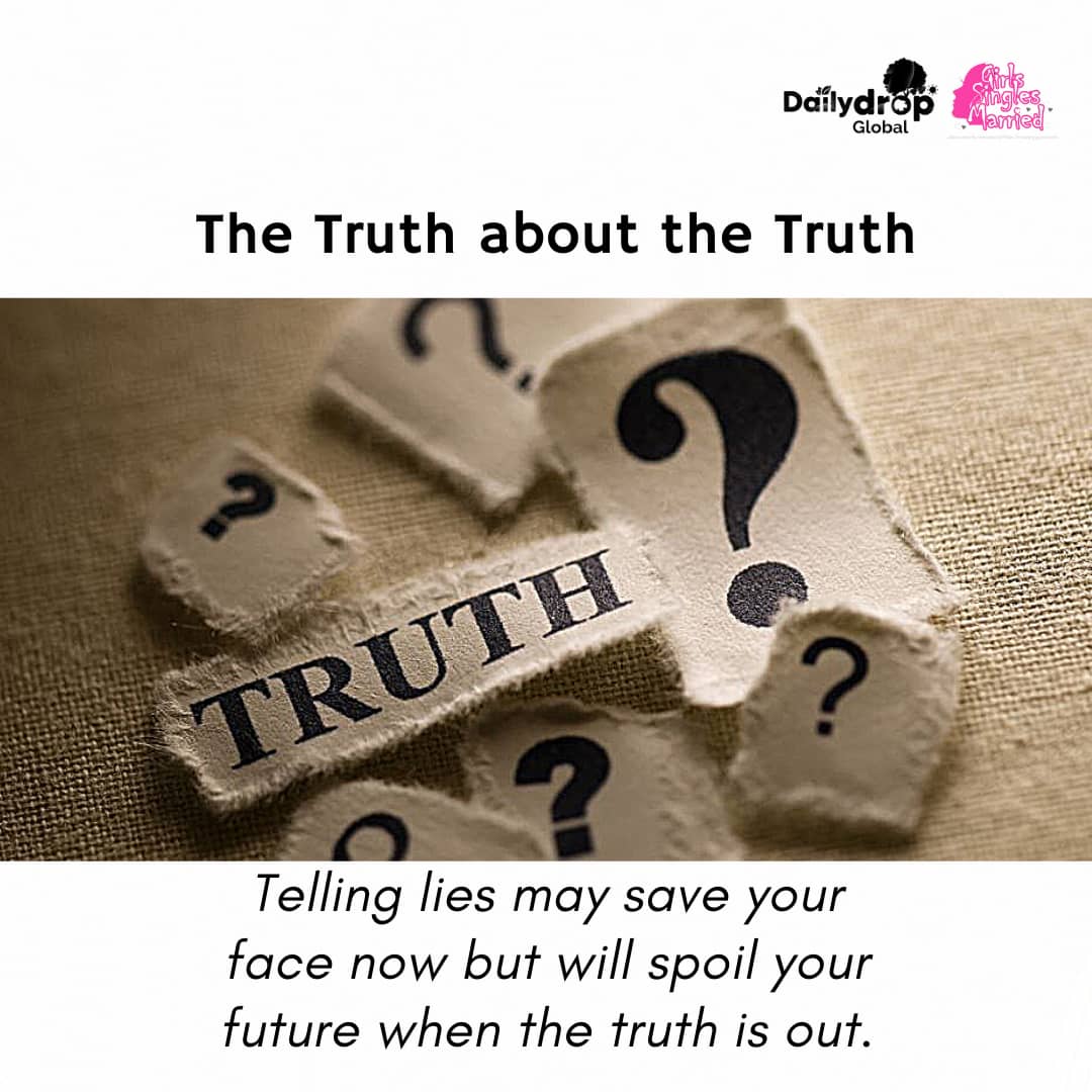 DailyDropGlobal's tweet photo. | The Truth about The Truth PT1 |

I am starting a series today on TRUTH. Have you ever thought of it why some people lie even when they have nothing to gain or lose? 🤔 🤔 😕 

Please don't miss any. I encourage you to share with your friends also. https://t.co/sXJcN2c1sm