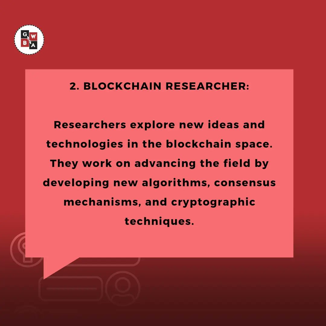 GBWA_blockchain's tweet photo. Today we'll be discussing some of the job opportunities in the Blockchain industry
#blockchaintechnology #metaverse #virtualreality #nft #nftcommunity #crypto #cryptocurrency #DeFi #decentraland #sidechain #poi #chainlinking #cbdc #privacycoins #blockchains #blockchainindustry https://t.co/o4XKkewSex