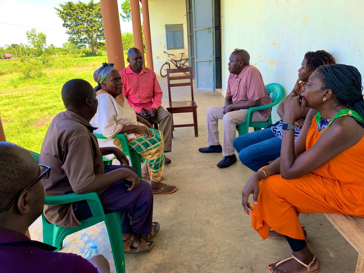 UhuruInstitute's tweet photo. Good morning from Mukongoro Area Cooperative Entreprise Limited in Kumi District. We were hosted for a shot tete a tete about their work and growth. 
#CoopsWork https://t.co/A67XjqtcTi