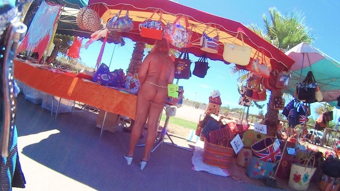 When there is a market in the nudist-resort, I like to go shopping....of course without any bikini..<a href="/tag/nudist"class="tags"><span>#nudist</span></a><a href="/tag/nudistresort"class="tags"><span>#nudistresort</span></a><a href="/tag/nudistphotos"class="tags"><span>#nudistphotos</span></a>