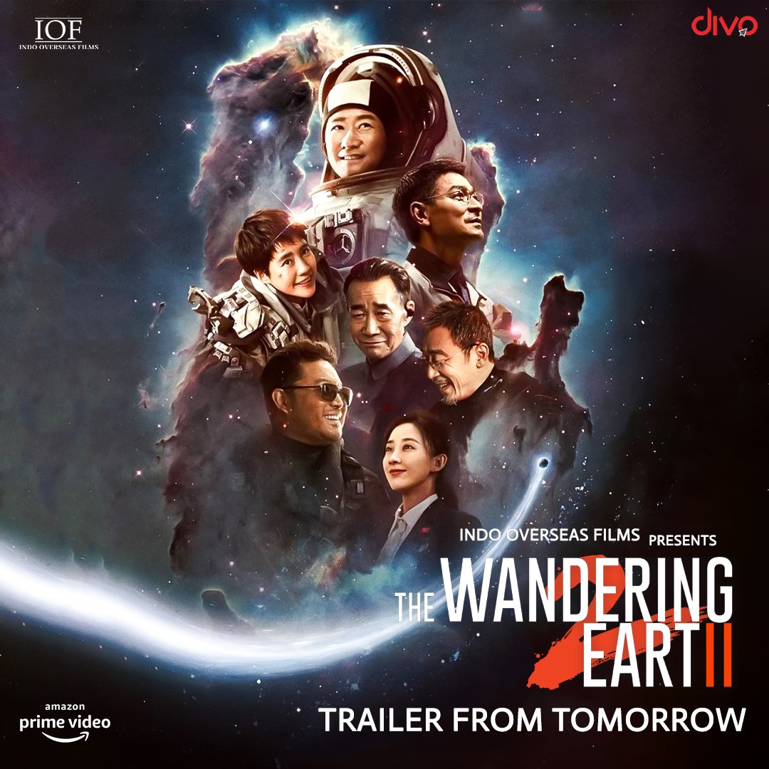 IOF_India's tweet photo. #WanderingEarth Trailer will be out tomorrow!!🤩
Fasten your seat belts and get ready for an elevator trip to space!
@divomovies @IOF_India @PrimeVideo
#LastChanceSurvival #EpicJourney #FightForExistence #DyingSunSaga #HeroesOfHope #scifi #wujing #scififilms https://t.co/ZpRhwQvFwZ