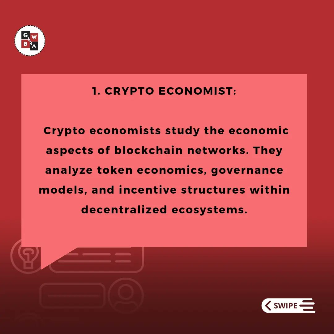 GBWA_blockchain's tweet photo. Today we'll be discussing some of the job opportunities in the Blockchain industry
#blockchaintechnology #metaverse #virtualreality #nft #nftcommunity #crypto #cryptocurrency #DeFi #decentraland #sidechain #poi #chainlinking #cbdc #privacycoins #blockchains #blockchainindustry https://t.co/o4XKkewSex