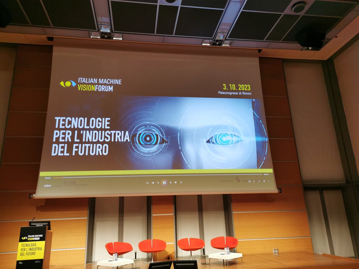 Al via tra poco la seconda edizione di Italian Machine Vision Forum 2023 al Palacongressi di Rimini
#sistemidivisione #automazione
#ai #industria