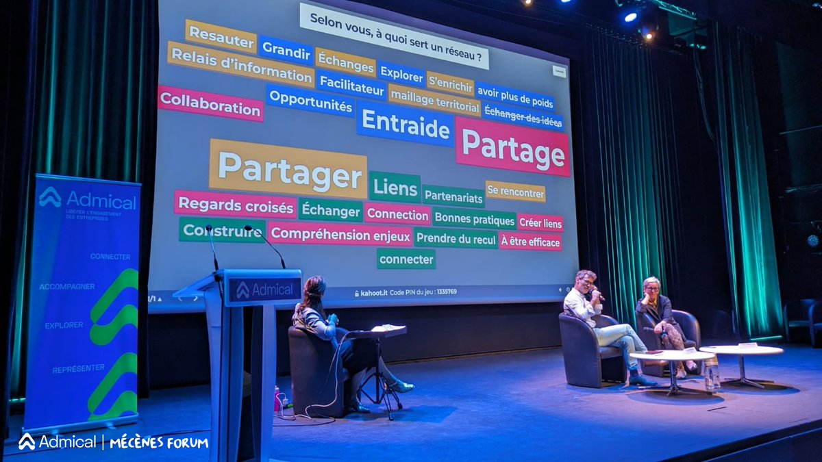 ☕ La deuxième journée du #MécènesForum2023 commence par un café #networking et une présentation de l’importance d’avoir un #réseau dans le monde du #mécénat d’entreprise par <a href="/YannQueinnec/">Yann Queinnec</a> Délégué Général @Admical &amp; <a href="/CecileLanne/">Cecile Jouenne-lanne</a> Déléguée Générale de la Fondation Groupe <a href="/Primonial/">Primonial</a>