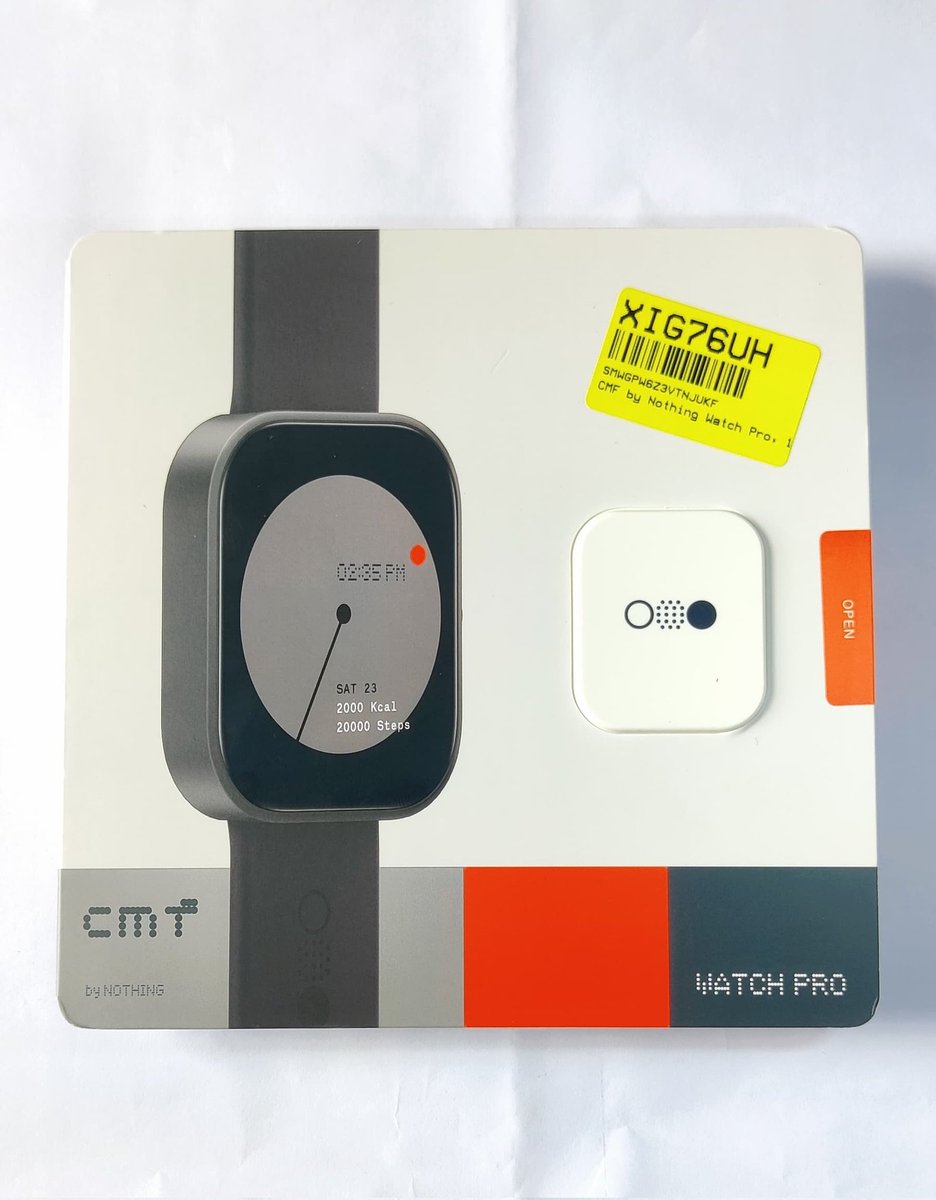 alphaspecs's tweet photo. CMF by Nothing Watch Pro Unboxing 🔥

@cmfbynothing @nothingindia #Nothingwatchpro #watchpro #cmf #cmfwatchpro https://t.co/e2pobRBzbG