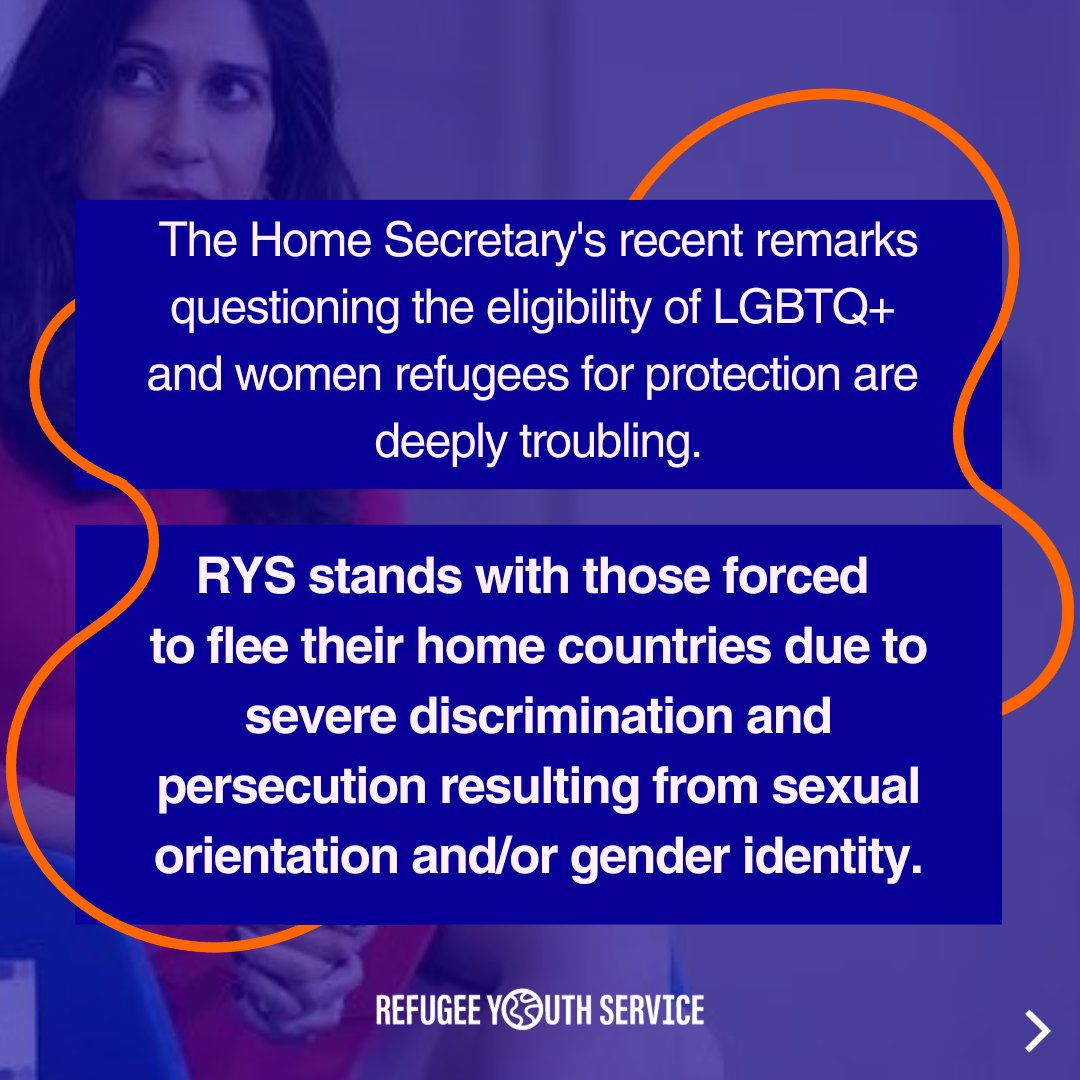 RYS_org's tweet photo. We stand with those forced to flee due to discrimination and persecution resulting from sexual orientation or gender identity.

Rather than criticizing the Refugee Convention, Government must show humanity and ensure asylum seekers receive the protection they are entitled to! https://t.co/agtzgDVSax