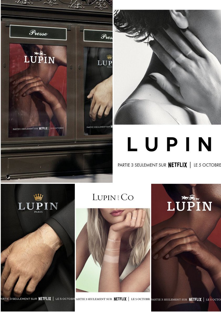 Vraiment réussie cette opé signée agence Jellyfish pour le lancement de #Lupin !! 🔥cbnews.fr/creation/image…