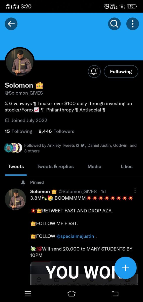 Wolverine1521's tweet photo. @Solomon_GIVES @OfficialJoel4_ @specialmejustin 09125794575
1521marlyn@gmail.com
PayPal https://t.co/VR9dZMnL7a