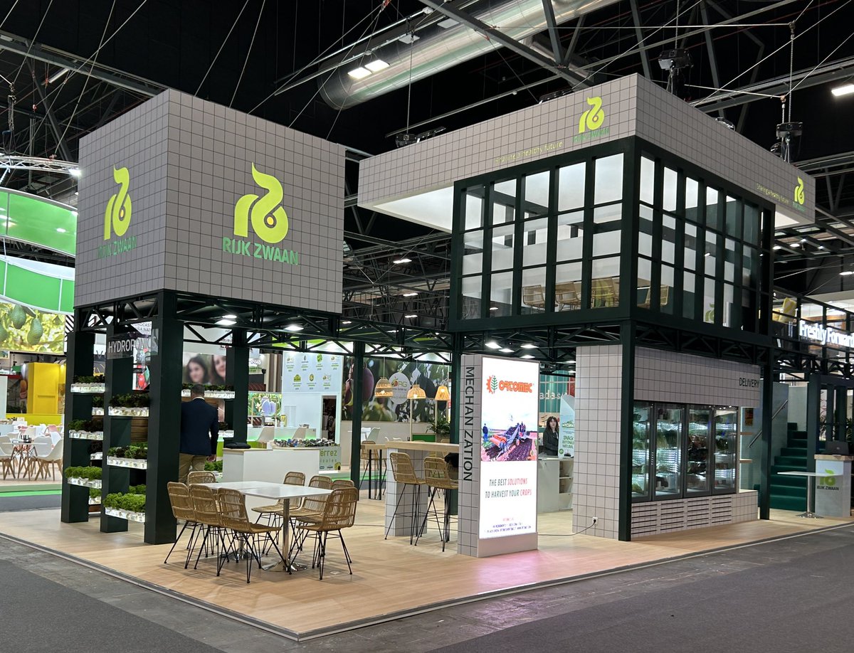 Comenzamos #fruitattraction2023 #rijkzwaan #lettuce #salanova #snacklettuce