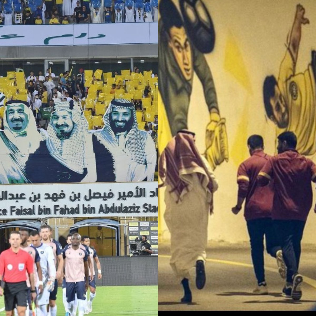 Mohammadam66's tweet photo. عند رؤية تمثال الجنرال سليماني، هرب لاعبو الاتحاد وكأنهم شاهدوا المنشار الكهربائي!
#JamalKhashoggi
#جمال_خاشقجي https://t.co/IwixQCBI9z