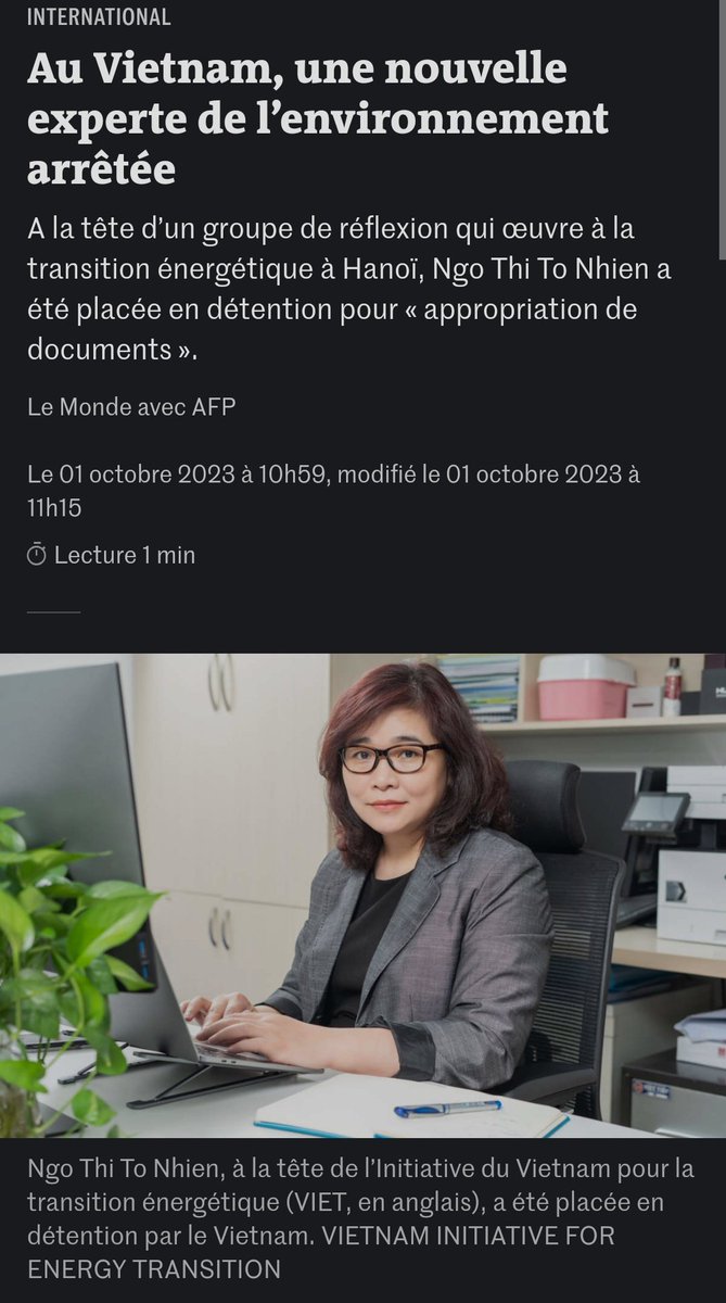 là bas là bas... c'est loin... les droits de l'Homme, tout ça. Mais ici, à force de jeter de l'huile sur l'#ecoterroriste , ça peut glisser. Oups
lemonde.fr/international/…