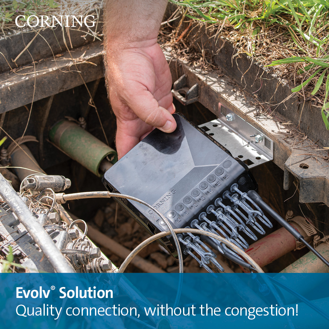 CorningOpComm's tweet photo. Up against congested #FTTH infrastructure? Take a look at our Evolv® terminals and drops. Up to 4x smaller, they save space and are simple to install. If you're going to the #INCA Conference in November in the UK, visit us to find out more: https://t.co/fYlPDXUxW2.
#AltNets https://t.co/Fj01HHqB4S