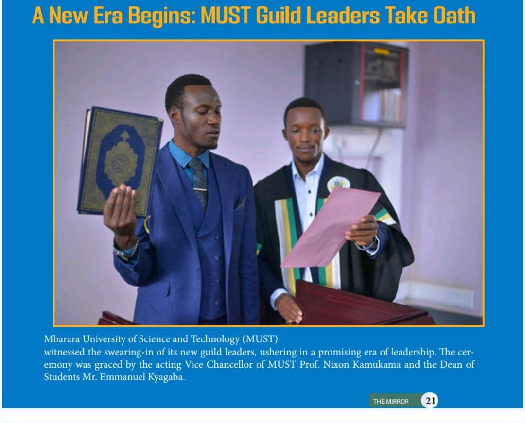 MbararaUST's tweet photo. The latest MUST Newsletter is here! 📰 

Dive into the exciting updates and insightful articles now.
#MUSTUpdates #succeedwemust https://t.co/gGYLbrTA7l