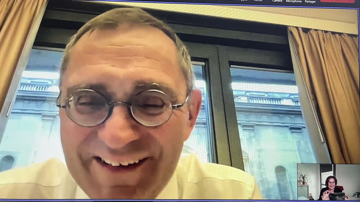 Rencontre à distance de M le député de #lozere @MORELPIERRE afin d’échanger sur
👉 marche du travail 
👉 offre de services de @pole_emploi 
👉 l’activité autour de l’#emploi en #lozere 
L’occasion d’aborder #FranceTravail
 🙏 pour l’échange
<a href="/GaillardGilles2/">Gaillard Gilles</a>