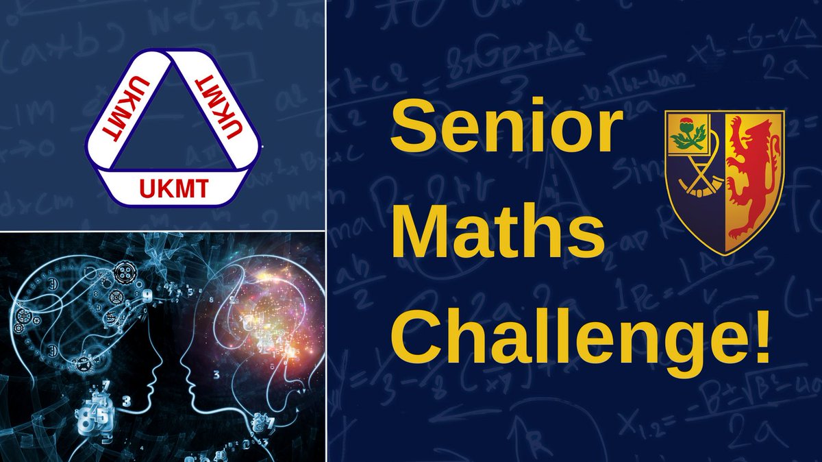Bartholomew_Sch's tweet image. Good luck to all the Year 11, 12 &amp;amp; 13 Bartholomew mathematicians sitting the Senior Maths Challenge today! @UKMathsTrust

#SMC #StretchandChallenge