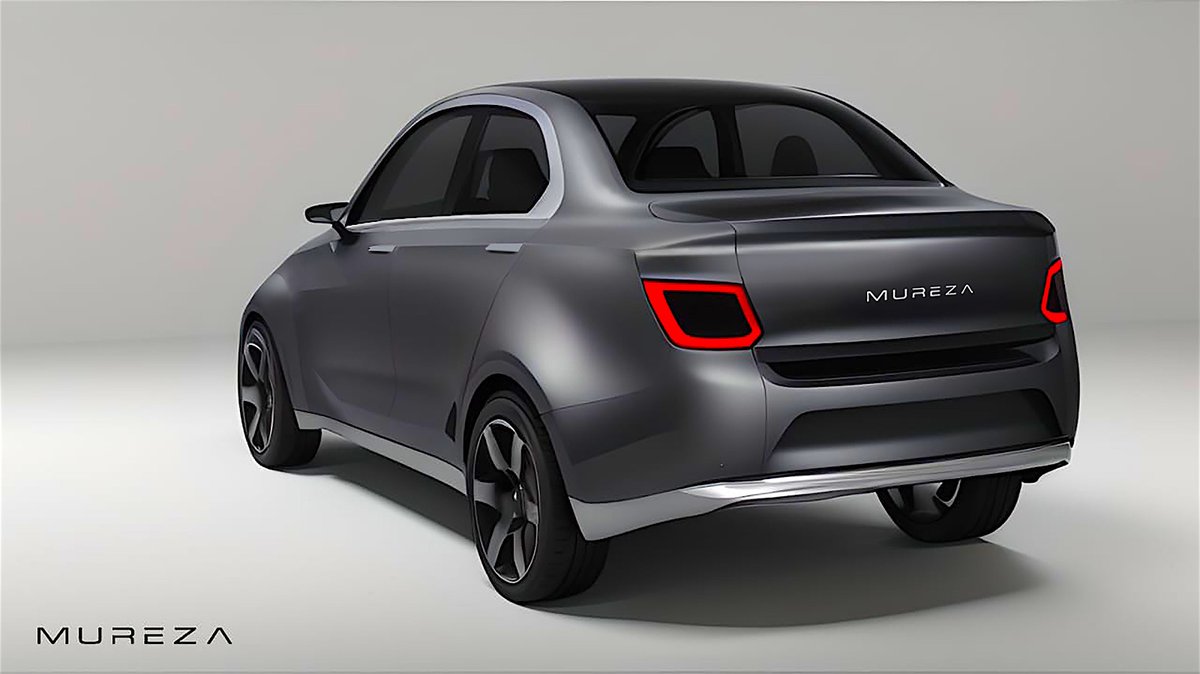 Looks electric ⚡. Because it is... #Prim8_Sedan