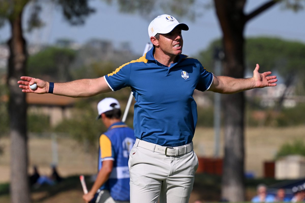 RyderCupEurope's tweet photo. Are you not entertained?! 

#TeamEurope  | #RyderCup https://t.co/CbdbIHPkSU