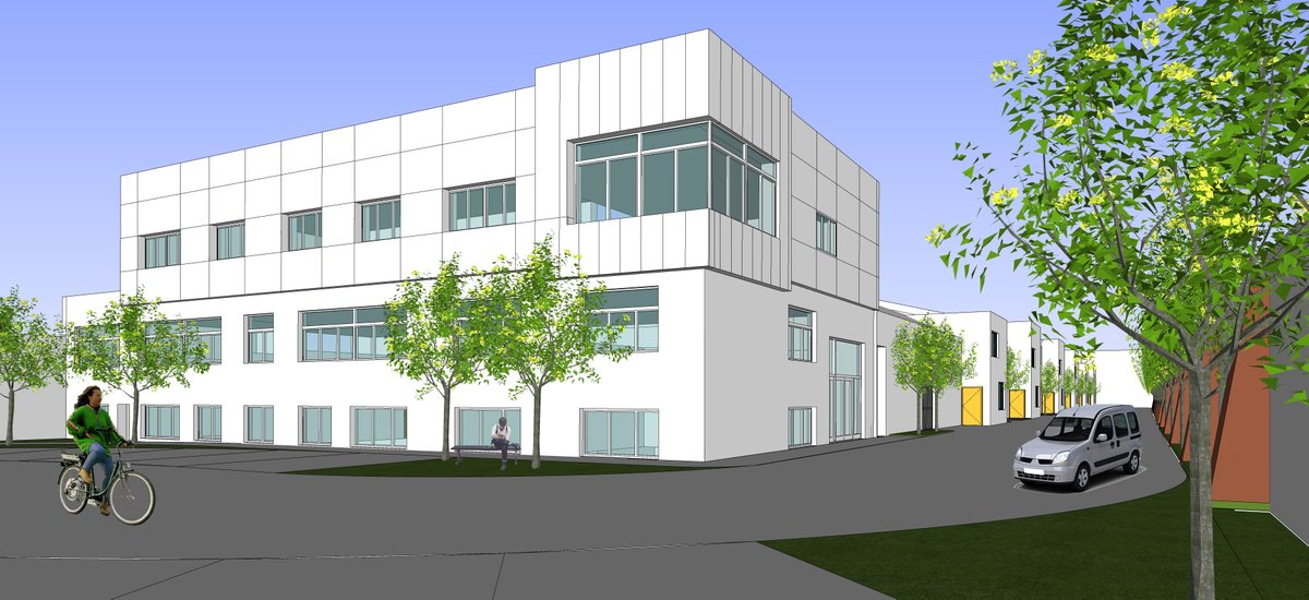 Attribution de projet pour Stevin à <a href="/Molenbee/">Molenbeek</a>. 
Altiplan, BSolutions, Natura Mater et Batiterre sont sélectionnés pour la reconversion du site qui comptera 6 ateliers de 550m² ainsi que 6 espaces de bureaux et deviendra notre 10ème Parc PME !