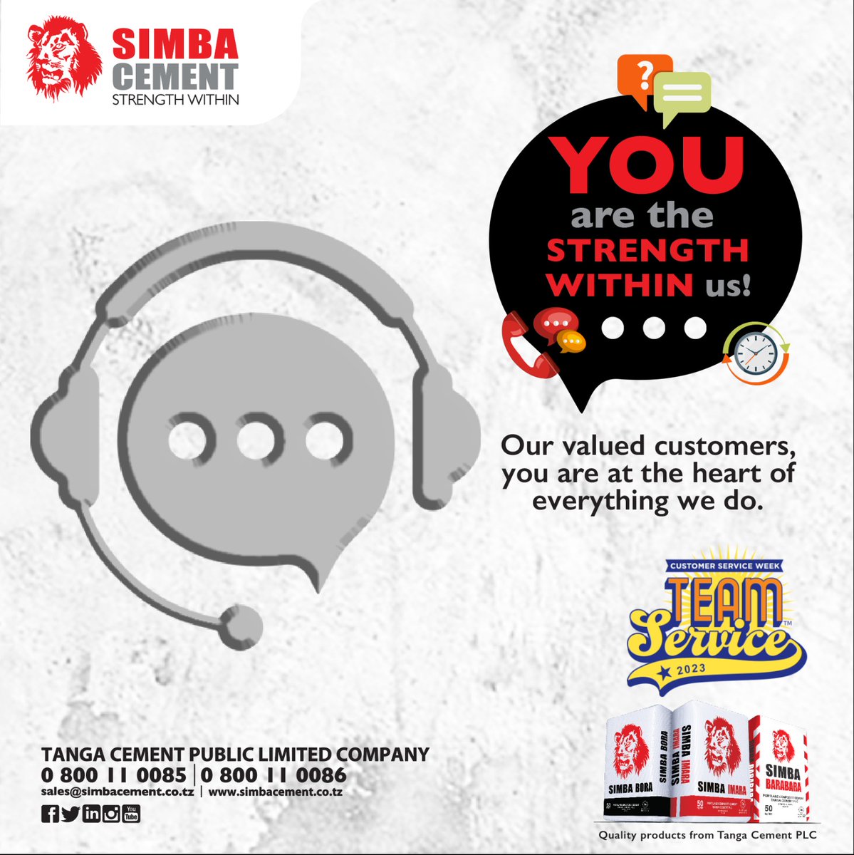 simbacement's tweet photo. Our Customers! Our STRENGTH.
#StrenghtWithinUs... https://t.co/M6b2XmsHlv