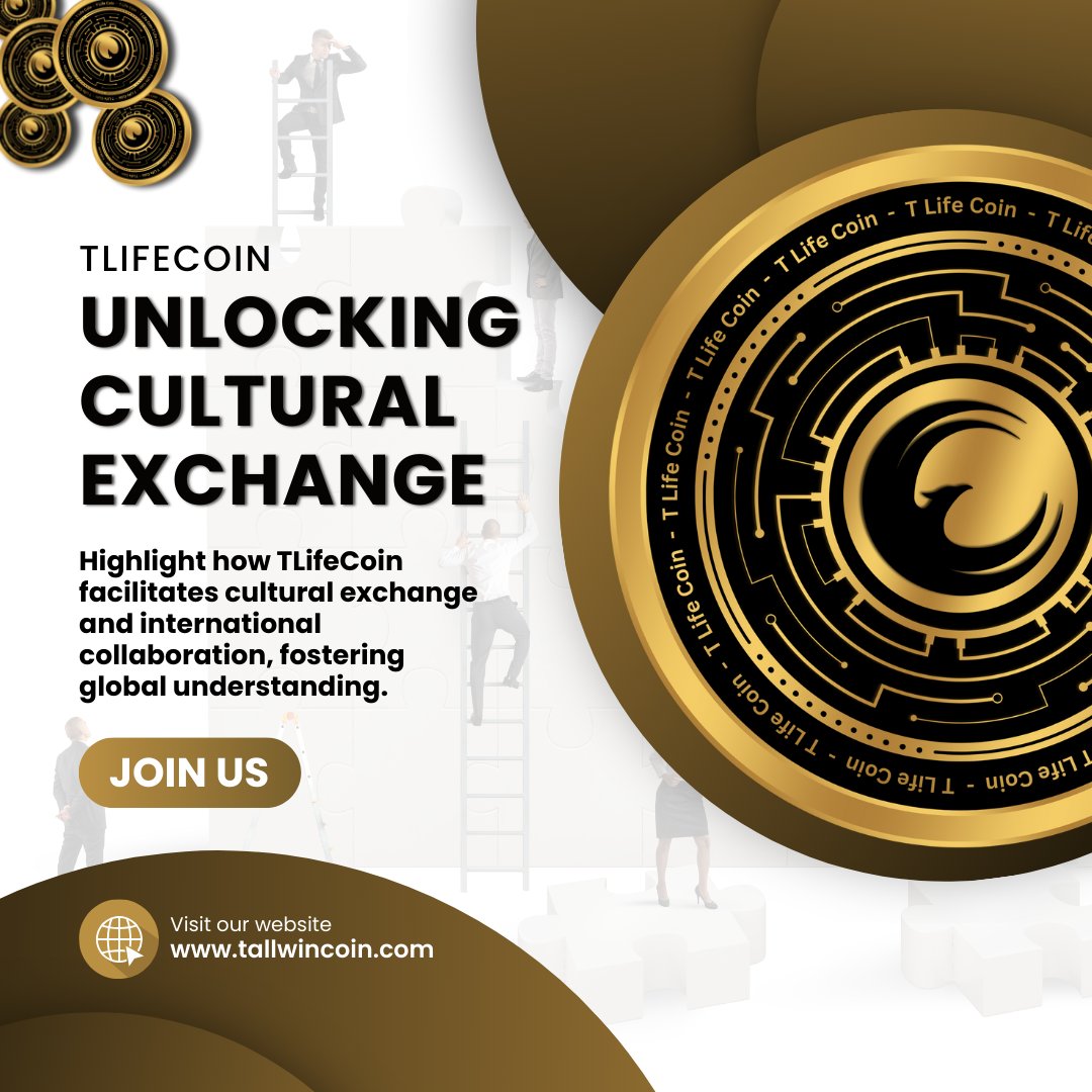 Ready to embark on this cultural adventure? Start using TLifeCoin today and be part of something bigger than borders! 
#tlifecoin #globalunderstanding #connectingworlds