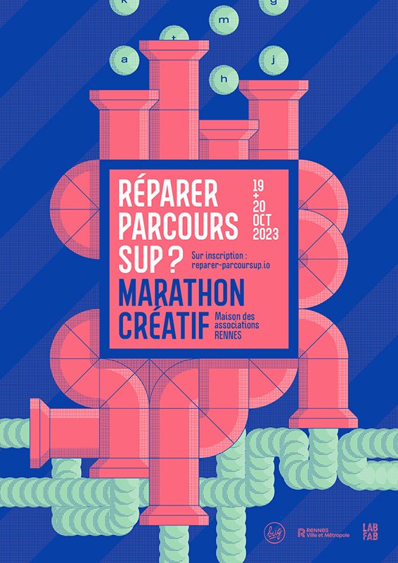 Il vous reste une semaine pour vous inscrire au #Hackathon "Réparer Parcoursup?" des 19 et 20 octobre! Inscription sur reparer-parcoursup.io #Rennes #education #algorithm #iA