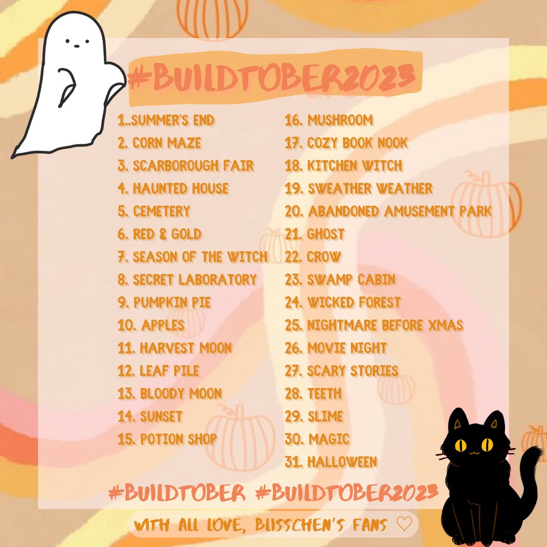 MehulMishrajee's tweet photo. @The_Artyke @Blisschen_ So I somehow found their discord and joined it . Turns out blisschan is maybe on a break for a year (she just left without saying anything) so there isnt really any official buildtober but this one is made by her fans and posted there https://t.co/fLExyP9cSx