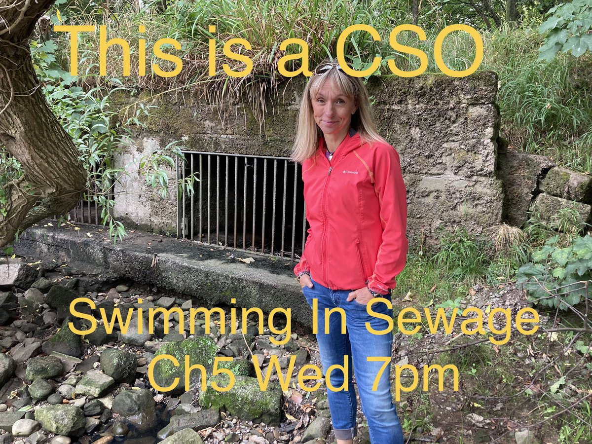 So what is a CSO? Well it’s a combined sewer overflow,designed to discharge untreated  sewage into environment in extreme circumstances but these days it happens on a regular basis polluting our rivers &amp; seas. Find out more on wed <a href="/channel5_tv/">Channel 5</a> 7pm <a href="/Feargal_Sharkey/">Feargal Sharkey</a> <a href="/WindrushWasp/">Windrush WASP</a>