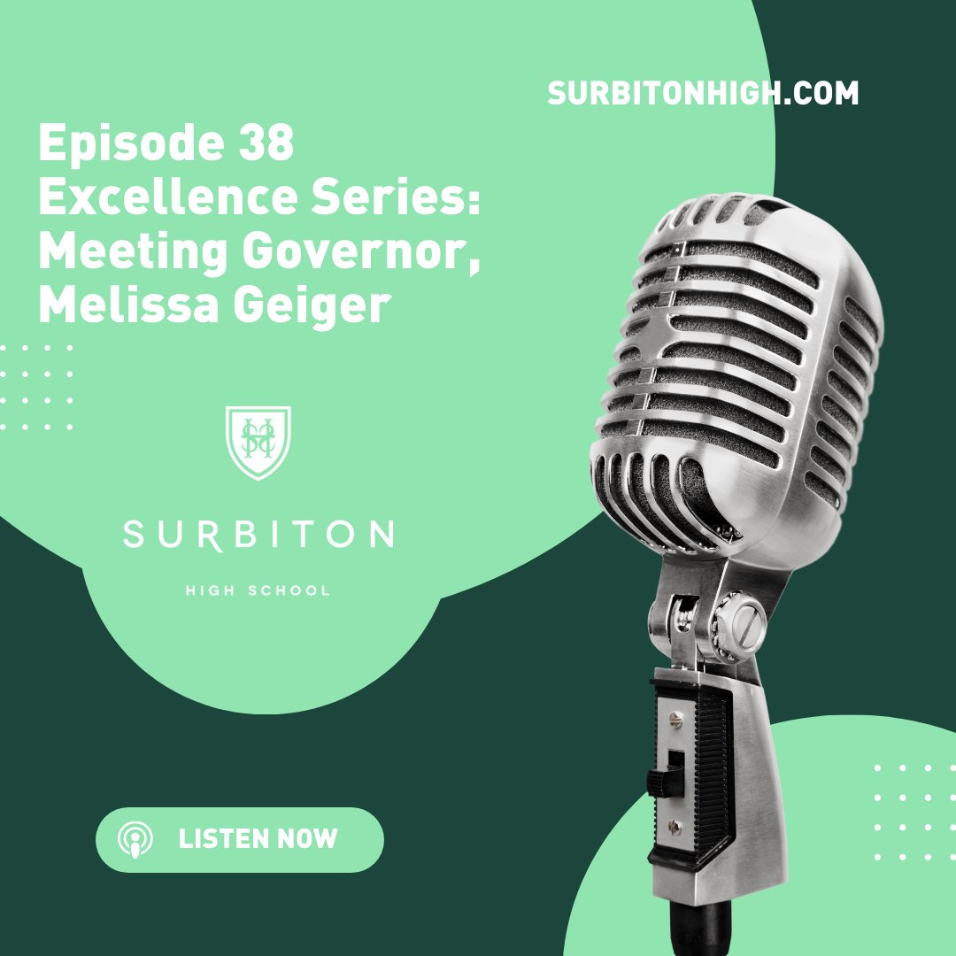 🎙️We speak with @melissajgeige, Deputy Chair of Governors overseeing Finance and a Trustee of United Learning. We discuss what makes Surbiton High School special, her role as a governor and reflections on the 2023 ISI inspection. Listen now ⬇️
spoti.fi/3Q3ZVvG
#SHSPodcast