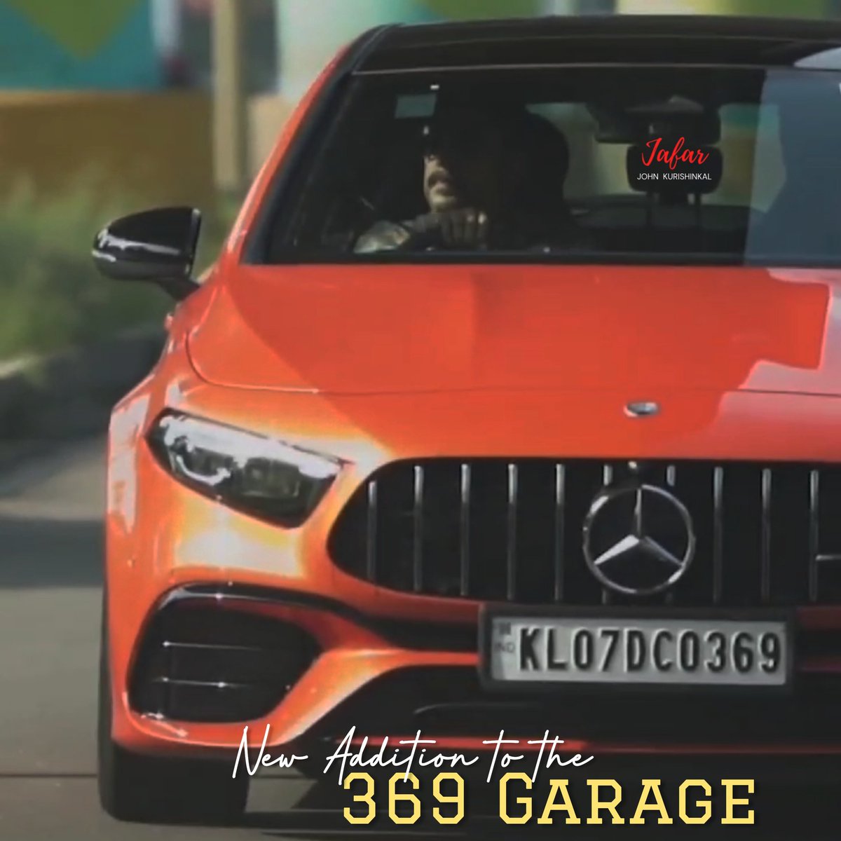 JafarJK369's tweet photo. Illuminating New Look..
New Journey!
New Addition of the #369Garage
@mammukka #Mammootty https://t.co/gAQ5NzxSG4