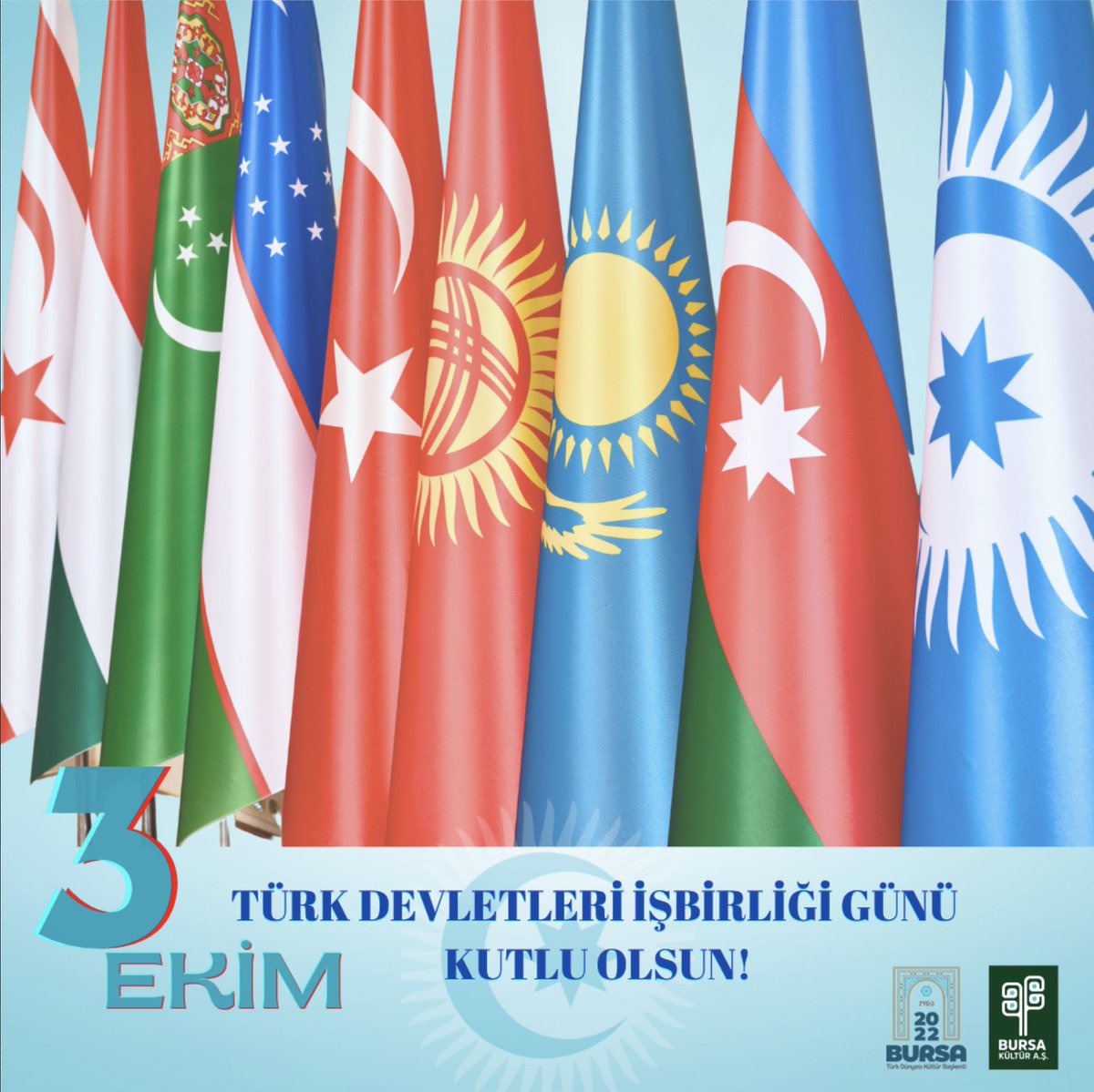 Türk Devletleri İşbirliği Günü kutlu olsun! 

#BizBirlikteDahaGüçlüyüz
#BirliğimizGücümüzdür