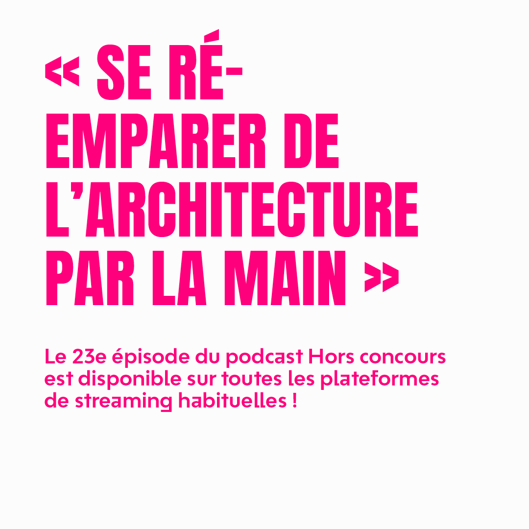 Tema.archi (@tema_archi) on Twitter photo 🎙️ PODCAST — Alphonse Sarthout et Camille Bénard, deux des fondateurs de l’atelier d’expérimentation Ciguë sont les invités de l’épisode 23 du podcast Hors concours.
🔎 Au micro de <a href="/david_abittan/">David Abittan</a>, les deux architectes reviennent sur leur soif d’apprentissage, leur envie de 🎙️ PODCAST — Alphonse Sarthout et Camille Bénard, deux des fondateurs de l’atelier d’expérimentation Ciguë sont les invités de l’épisode 23 du podcast Hors concours.
🔎 Au micro de <a href="/david_abittan/">David Abittan</a>, les deux architectes reviennent sur leur soif d’apprentissage, leur envie de