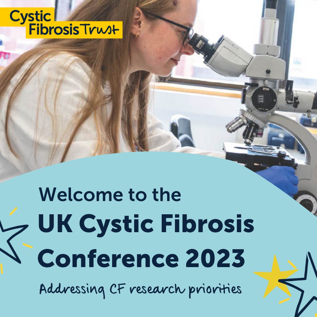 cftrust's tweet image. Our research conference, UK CF Conference, starts today at 10 am. This year, it&apos;s all about &quot;addressing CF research priorities&quot;.

Follow #UKCFC on social for updates throughout the day! 

events.cysticfibrosis.org.uk/register/